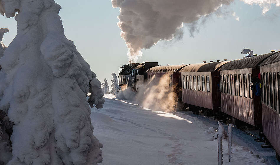 Brockenbahn - Winter