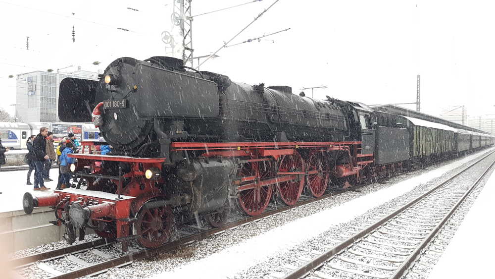 Dampflok-Sonderfahrt in München