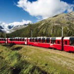 Bernina Express im Sommer