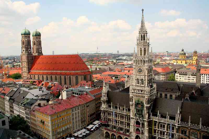 Bayern-Ticket Deutsche Bahn München-Panorama