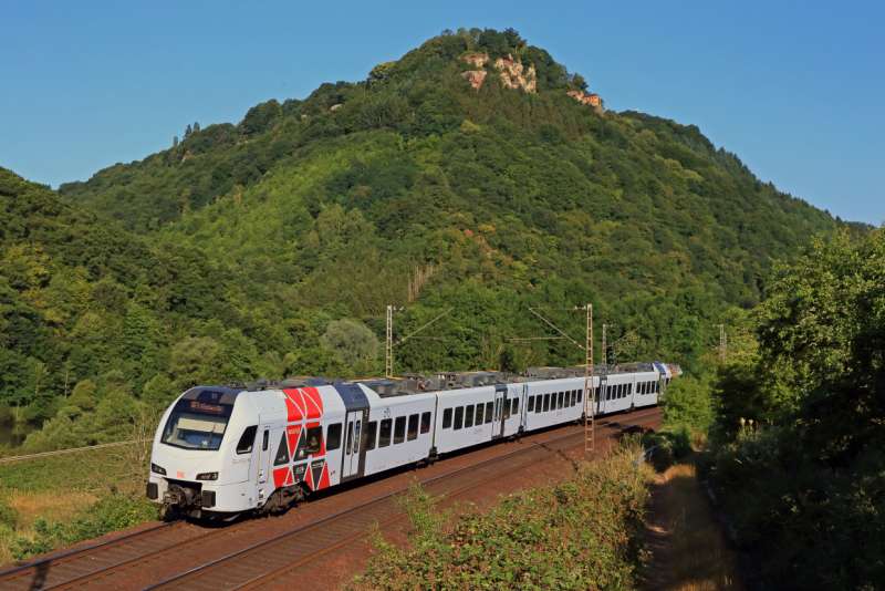 Deutsche Bahn - Saarstrecke Rheinland-Pfalz zwischen Koblenz und Kaiserslautern