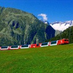 Glacier Express am Oberalp