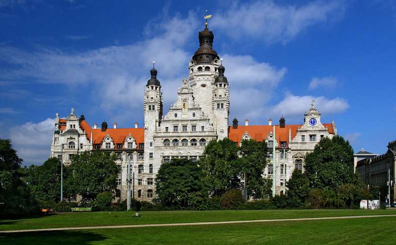 Sachsenticket - DB-Änderticket - Leipzig, Neues Rathaus