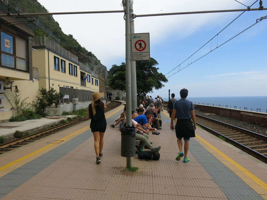 Mit Interrail nach Italien: Manarola in Ligurien