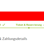 Bahn-Gutschein einlösen - Persönliche Daten & Zahlungsdetails