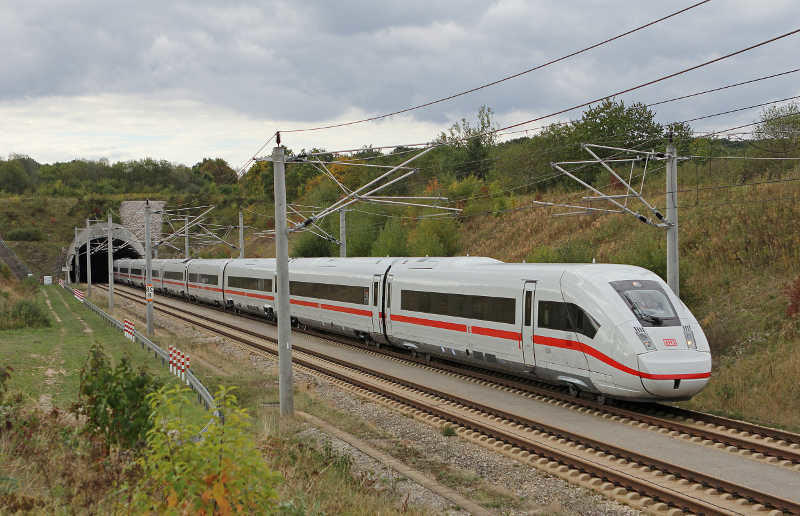 Deutsche Bahn - ICE 4 zwischen Nürnberg und Ingolstadt