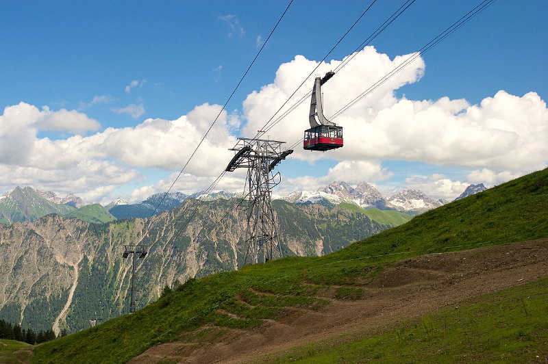 Fellhornbahn, alte Seilbahn