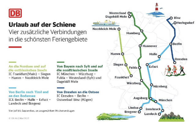 ᐅ DB FAHRPLAN 2021 » SommerTickets, Zugverbindungen, Auskunft