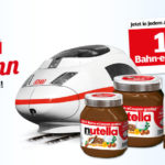 Nutella Bahn-Gutschein Bahnsinn 2019