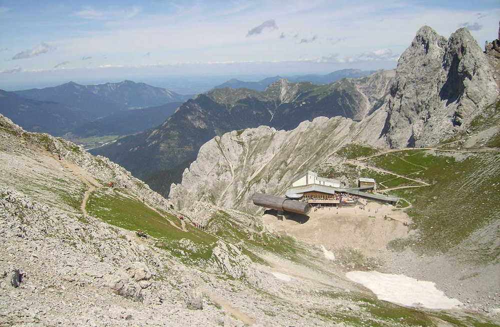 Karwendelbahn - Bergstation - Karwendelspitze