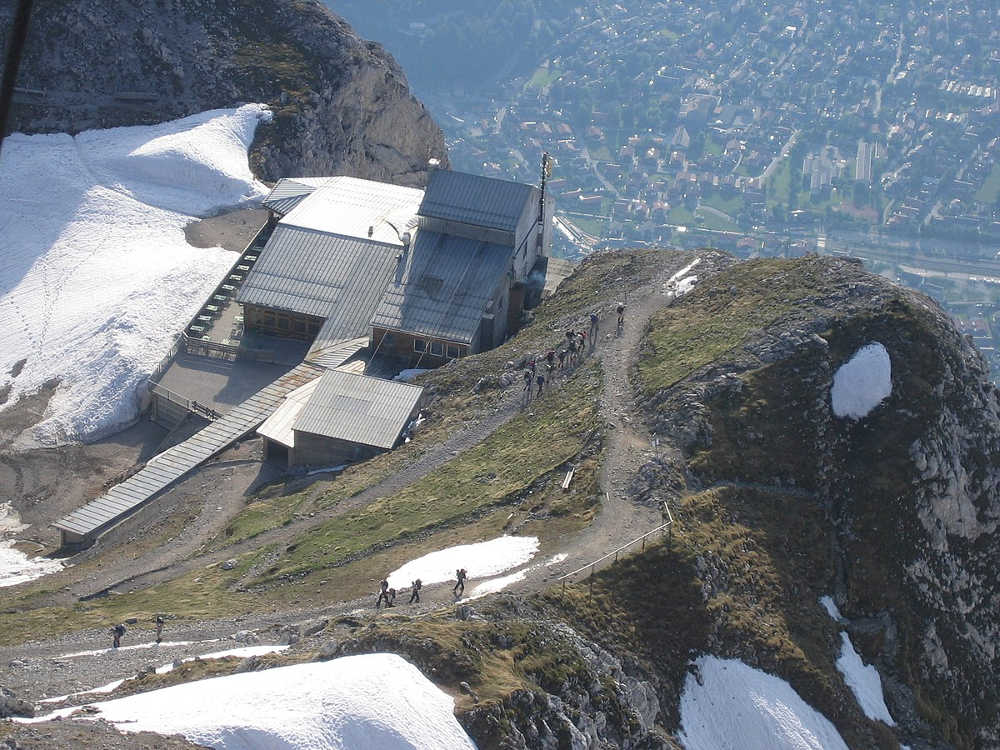 Karwendelbahn - Blick ins Tal