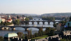 Prag - Moldau und Brücken