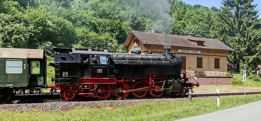 Sauschwänzlebahn - Henschel 25 263 in Lausheim-Blumegg