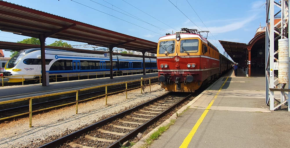 Interrail - Kroatien - Bahnhof Zagreb