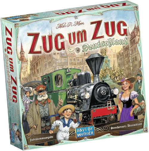 Eisenbahn-Geschenke - Zug um Zug Brettspiel