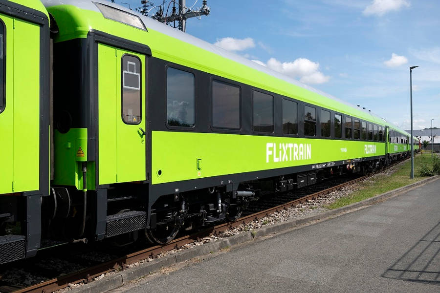 Flixtrain - modernisierte Wagen