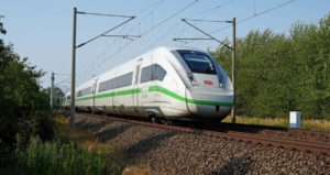 Deutsche Bahn - ICE 4 - grünes Design