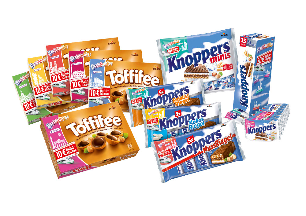 KNOPPERS BAHN-GUTSCHEIN » 20€ DB eCoupon einlösen!