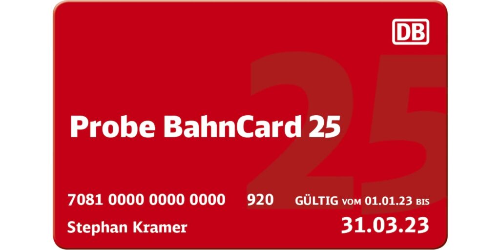 Probe BahnCard