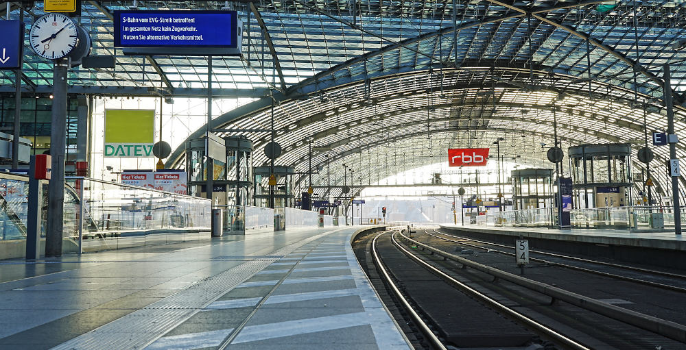 Deutsche Bahn - Bahnstreik