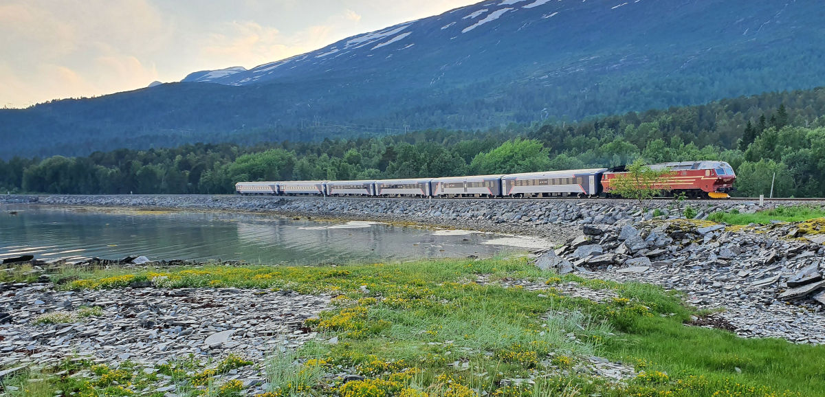 Nordlandsbahn zwischen Bodø und Fauske