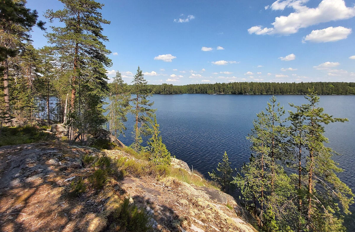 Autozug Finnland - Ruuhijärvi in Nuuksio National Park