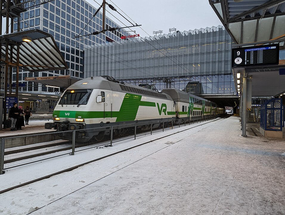 Bahn Finnland - Bahnhof Helsinki - Pasila