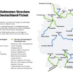 Deutschlandticket - Top20-Strecken