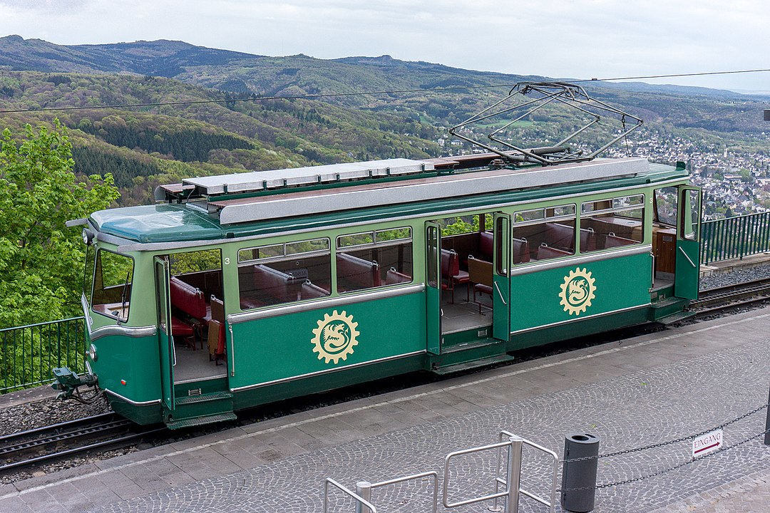 Drachenfelsbahn Königswinter - Bergstation Drachenfels